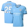 Camiseta de fútbol Manchester City Akanji 25 Primera Equipación 2024-25 - Hombre